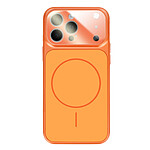 Avizar Coque pour iPhone 14 Pro Compatible MagSafe Finition AG Glass Mate Orange Avizar Coque pour iPhone 14 Pro Compatible MagSafe Finition AG Glass Mate Orange