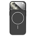 Avizar Coque pour iPhone 12 Pro Compatible MagSafe Finition AG Glass Mate Noir