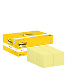 POST-IT Bloc-notes adhésif, 51 x 38 mm, jaune, 16+4 gratuits