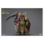 Warhammer 40k - Figurine 1/18 Death Guard Deathshroud Terminator 2 with Manreaper and Plaguespurter Gauntlet 14 cm
