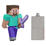 Minecraft - Figurine Steve 8 cm