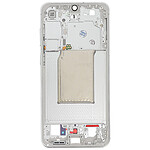 Samsung Châssis Central Original pour Galaxy S25 FE Service Pack Blanc
