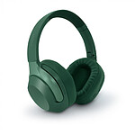 Mooov 618321 - Casque audio sans fil ANC à réduction de bruit active - 100% Plastique recyclé vert