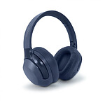 Mooov 618322 - Casque audio sans fil ANC à réduction de bruit active - 100% Plastique recyclé bleu