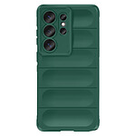 Amorus Coque pour Galaxy S26 Ultra Souple Antichoc Compatible Recharge Sans Fil Qi Vert