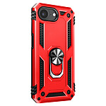 Avizar Coque pour iPhone 17e Antichoc avec Anneau Magnétique Rotatif Rouge