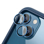 Rhinoshield Protection d'Objectif Caméra pour iPhone 13 / 13 Mini Anti-Rayures Bleu
