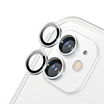 Rhinoshield Protection d'Objectif Caméra pour iPhone 11 / 12 / 12 Mini Anti-Rayures Argent