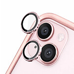 Rhinoshield Protection d'Objectif Caméra pour iPhone 15 / 15 Plus Anti-Rayures Rose