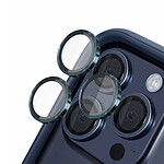 Rhinoshield Protection Caméra pour iPhone 15 Pro / 15 Pro Max Anti-rayures Antichoc Bleu