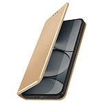 Avizar Étui Folio pour Redmi Note 15 Pro 5G avec Porte-cartes et Fonction Support Dorée