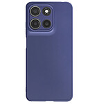 Mayaxess Coque pour Moto G17 / Moto G17 Power en Silicone Souple Antichocs Oléophobe Bleu nuit Mayaxess Coque pour Moto G17 / Moto G17 Power en Silicone Souple Antichocs Oléophobe Bleu nuit