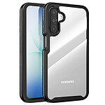 Avizar Coque Intégrale pour Galaxy A17 Conception Hybride avec Contour Renforcé Noir transparent