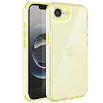 Avizar Coque pour iPhone 17e Renforcée Conception Bi-Matière Texturé Antidérapants Jaune