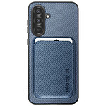 Avizar Coque pour Galaxy A37 avec Porte-cartes Magnétique Détachable Bleu pâle