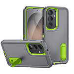 Avizar Coque Renforcée pour Galaxy S26 Plus Tri-matière avec Béquille Intégrée Gris