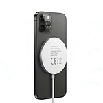 Mayaxess Chargeur Magsafe Magnétique 15W pour iPhone 15 / 15 Plus / 15 Pro / 15 Pro Max Blanc Mayaxess Chargeur Magsafe Magnétique 15W pour iPhone 15 / 15 Plus / 15 Pro / 15 Pro Max Blanc