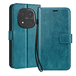 Mayaxess Étui Portefeuille pour Redmi Note 15 Pro Plus 5G avec Dragonne et Fonction Stand Turquoise