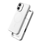 Rhinoshield Coque MagSafe pour iPhone 16 Souple Antichoc Série SolidX Blanc