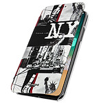 akashi Housse iPhone X / XS Etui Coque New York City Akashi Multicolore