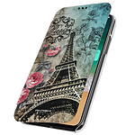akashi Housse iPhone X / XS Etui Coque Portefeuille Paris Champs Élysées Akashi