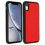 akashi Coque Apple iPhone XR Protection Rigide Cuir Véritable Akashi - Rouge akashi Coque Apple iPhone XR Protection Rigide Cuir Véritable Akashi - Rouge