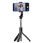 Blue Star Perche à Selfie Bluetooth pour Smartphones avec Trépied et Télécommande sans Fil Noir Blue Star Perche à Selfie Bluetooth pour Smartphones avec Trépied et Télécommande sans Fil Noir