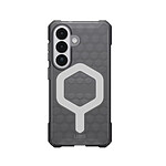 UAG Coque pour Galaxy S26 MagSafe Motif Hexagonal Série Essential Armor Gris