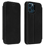 akashi Étui iPhone 12 Pro Max Cuir Porte-carte Fonction Support Vidéo Akashi Noir