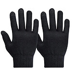 akashi Gants pour Écran Tactile Homme Fluidité tactile conservée Akashi Noir
