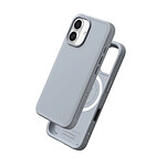 Rhinoshield Coque MagSafe pour iPhone 16 Souple Antichoc Série SolidX Gris