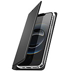 Dux Ducis Étui pour iPhone 17e avec Porte Carte et Support Vidéo Fermeture Magnétique Noir