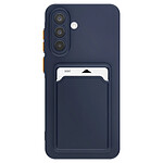 Avizar Coque pour Galaxy A37 avec Porte-carte et Protection Caméra Anti-rayures Bleu nuit