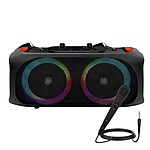 Avizar Enceinte Bluetooth 47×24cm Portable 4000mAh 2x Haut-parleurs 10W avec Micro Noir Avizar Enceinte Bluetooth 47×24cm Portable 4000mAh 2x Haut-parleurs 10W avec Micro Noir