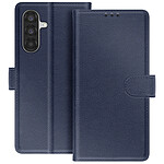 Avizar Étui Portefeuille pour Galaxy A37 Série Chesterfield avec Fonction Support Bleu nuit Avizar Étui Portefeuille pour Galaxy A37 Série Chesterfield avec Fonction Support Bleu nuit
