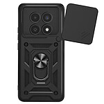 Mayaxess Coque Anneau pour Redmi Note 15 5G avec Cache Caméra Coulissant Noir