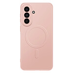 Avizar Coque pour Galaxy A57 avec Anneau Magnétique Intégré et Contour Caméra Surélevé Rose