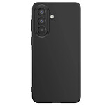 Avizar Coque pour Galaxy A57 Soft-Touch en Silicone Série Fast Cover Noir