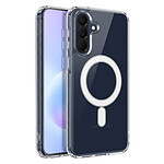 Avizar Coque pour Galaxy A57 Rigide Compatible Accessoires MagSafe Transparent
