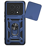 Mayaxess Coque Anneau pour Redmi Note 15 4G avec Cache Caméra Coulissant Bleu nuit