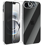 Avizar Pack Coque pour iPhone 17e avec Verre Trempé et Protège Objectif Transparent
