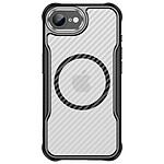Avizar Coque pour iPhone 17e MagSafe Antichocs Dos Carbone Translucide Avizar Coque pour iPhone 17e MagSafe Antichocs Dos Carbone Translucide