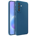 Avizar Coque pour Galaxy A57 en Silicone Souple Soft-Touch avec Contour Renforcé Bleu