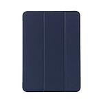 Decoded Étui pour iPad 13 M4 / M5 avec Support Pliable Design Slim Texturé Bleu