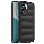 Avizar Coque pour Oppo Reno 14 F / 14 FS Design Texturé en Relief Noir