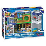 Sonic 2 - Figurines Bitty POP! Diorama Set Sonic The Hedgehog Sonic 2 - Figurines Bitty POP! Diorama Set Sonic The Hedgehog