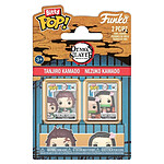 Demon Slayer: Kimetsu no Yaiba - Figurines Bitty POP! Tanjiro & Nezuko 2 cm Demon Slayer: Kimetsu no Yaiba - Figurines Bitty POP! Tanjiro & Nezuko 2 cm