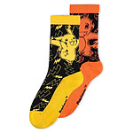 Pokémon - Pack 2 paires de chaussettes Pokémon Crew 39-42 Pokémon - Pack 2 paires de chaussettes Pokémon Crew 39-42