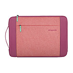 stm goods Housse pour MacBook Pro 14" / Air 13" Kin Sleeve avec Poignée et Poche Rose