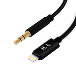 Avizar Câble Audio Lightning vers Jack 3.5mm Mâle Son de qualité 1 mètre HL-098 - Noir Avizar Câble Audio Lightning vers Jack 3.5mm Mâle Son de qualité 1 mètre HL-098 - Noir